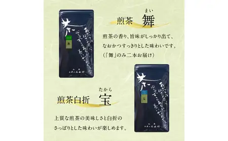 【お茶の光玉園】緑茶バラエティセット 人気の4種 各100g 計5本　049-008