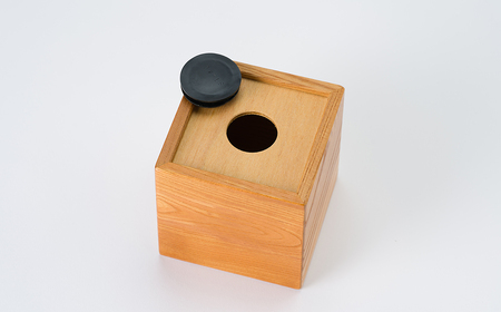 AW2　ケヤキの貯金箱   【 けやき 木製 シンプル 貯金 箱 ボックス box コイン プレゼント 贈り物 】