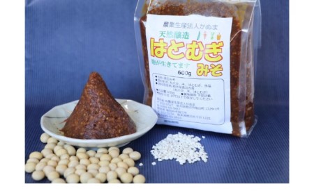 はとむぎ みそ・はとむぎ ぽんぽん詰合せ はとむぎ みそ600g×2 はとむぎ ぽんぽん 55g×2 味噌 みそ お菓子 スナック 駄菓子 伝統菓子 