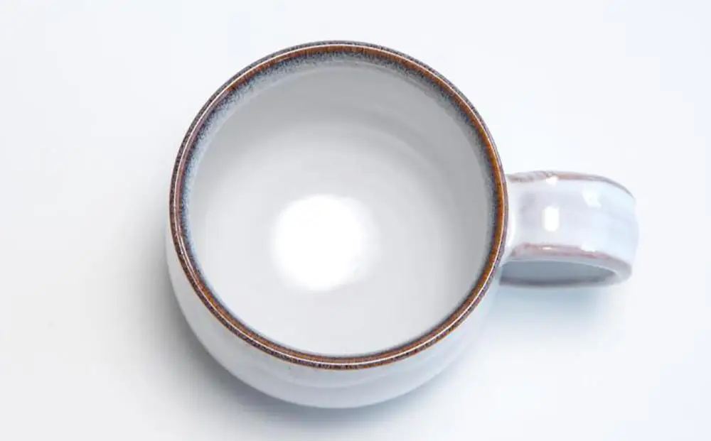 【晋六窯】白萩海鼠釉薬マグカップ｜京都 マグカップ 食器