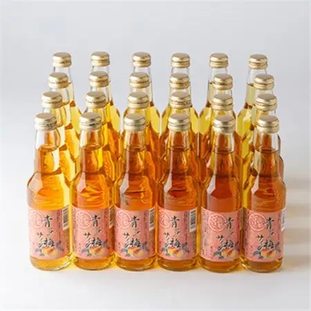 青谷の梅サイダー250ml　_飲料・ドリンク 炭酸飲料 ジュース _【1258587】
