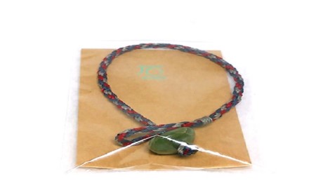 自然石の組紐ブレスレット / Jinen / 富山県 朝日町 [34310037]