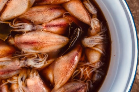 富山産 ホタルイカ 沖漬け 150g×3袋 [愛場商店 富山県 朝日町 34310475]