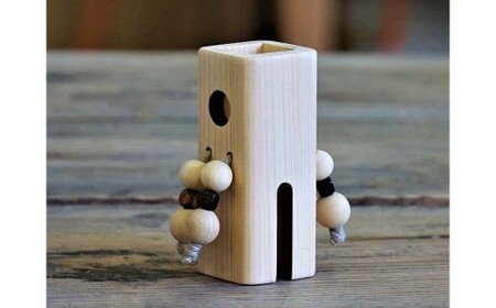 木のおもちゃ 楽器 森のつかい 絵本付き6点フルセット O-mr-A15A