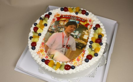 写真ケーキ10号サイズ 引換券 チケット 