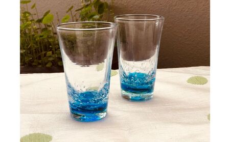 【UMIKAZE】オーシャンビアグラス　2個セット