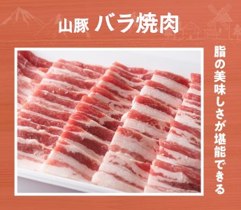 山豚ロースしゃぶ・バラ焼肉セット 豚肉