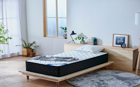 マットレス シングル ポケットコイルマットレス ホワイト PMTS21H-S ポケットコイル コイル マッ ト ベッド 睡眠 快眠 寝具 眠り アイリスオーヤマ 