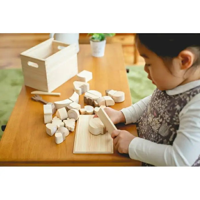 桧のおもちゃ　アイコニー　食材セット IKONIH　Food Set