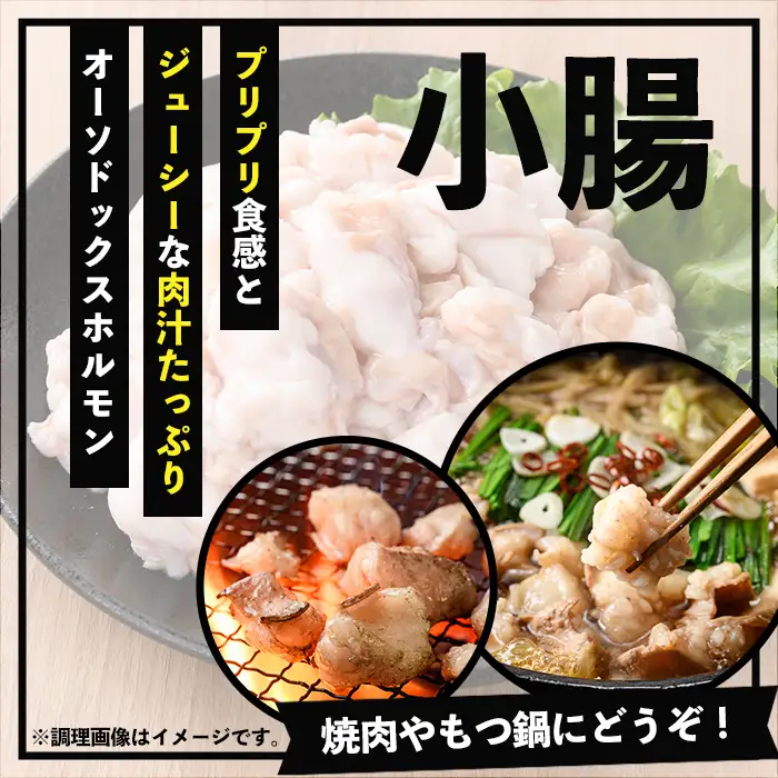 鹿児島県産 黒毛和牛 小腸 900g（700g＋200g）【00-030-08-L】