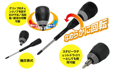 TONE  ボールラチェットドライバーセット RDBS11 トネ 15001-40000388｜工具 整備 自動車 バイク DIY