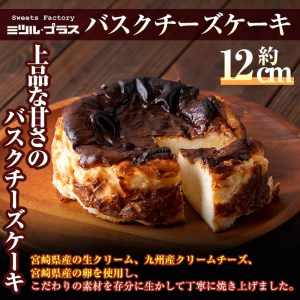 バスクチーズケーキ(1個)・焼ドーナツ(7個)詰め合せ 洋菓子 スイーツ 【I-9】【ミツル・プラス】