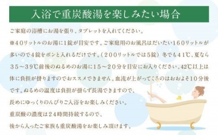 【話題の炭酸入浴剤を手軽にお試し！】 薬用 長湯 ホットタブ classic 10錠入り×3袋 入浴剤