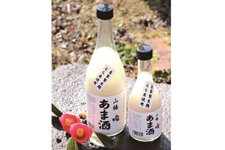甘酒紅白セット 山椿のあま酒 紅・もち 500ml×各3本 | 甘酒 あま酒 紅あま酒 もちあま酒 紅白 無添加 無着色 ノンアルコール もち米 赤米 米麹 発酵飲料 発酵食品 自然食品 国産 九州産 大分県 中津市