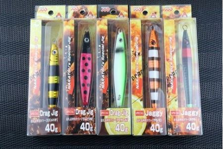 【Dragonシリーズ】中津市限定スペシャルジグセット 40g×5個 限定カラー 数量限定 | Dragon 中津市限定 限定 ジグ ジグセット スペシャルジグセット ルアー 大分県 中津市