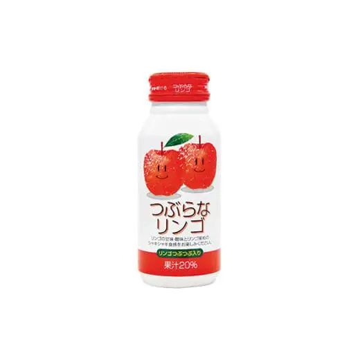 つぶらなリンゴ 30本 つぶらな ジュース りんごジュース ご当地ジュース ／ つぶらなリンゴ 30本 190g ＜131-105＞