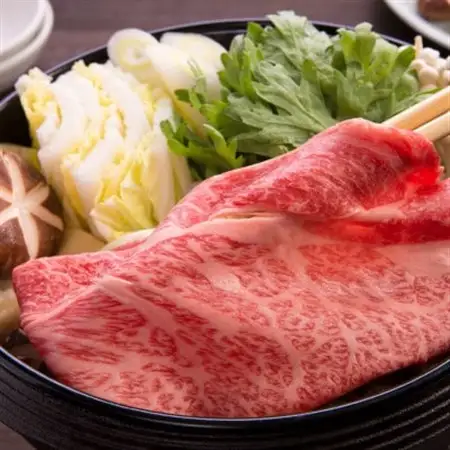 【博多和牛】リブローススライス450g(すき焼き・しゃぶしゃぶ用)_肉 すき焼き 牛肉 すきやき スキヤキ  肉 しゃぶしゃぶ 牛肉 牛しゃぶ  肉 和牛 牛肉 _【配送不可地域：離島】【1261300】
