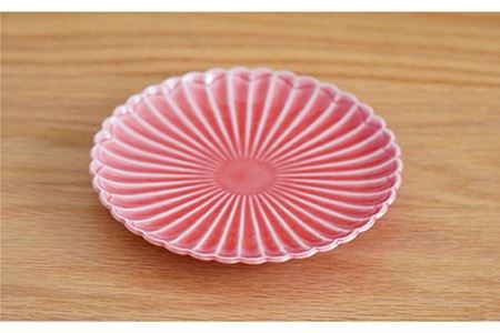 【波佐見焼】花しのぎ 新トリオ取皿 プレート (白・薄赤・薄黄) 食器 皿 【団陶器】 [PB59] 波佐見焼