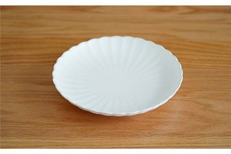 【波佐見焼】花しのぎ ペア 大皿 プレート (白鼠・薄青) 食器 皿 【団陶器】 [PB80] 波佐見焼