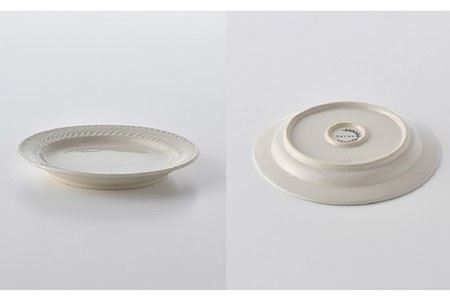 【波佐見焼】Rosemary マグカップ・ プレート 4点セット（アイボリー・ブラック） スープマグ 小皿 ケーキ皿 食器 皿 【トーエー】 [QC47] 波佐見焼