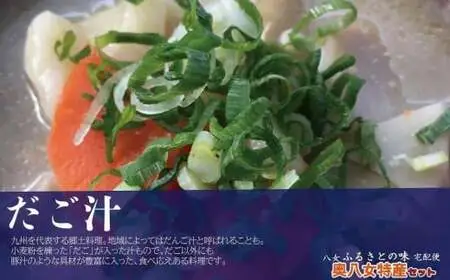 九州福岡・八女ふるさとの味　奥八女特産セット 072-045