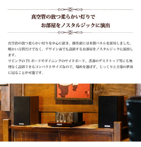 アンプ 真空管プリメインアンプ SOUND WARRIOR SWL-T20 国産 真空管プリメイン 真空管アンプ 音楽 周辺機器 オーディオ周辺機器 オーディオ 音響 音響機器 城下工業 信州 長野　【 上田市 】