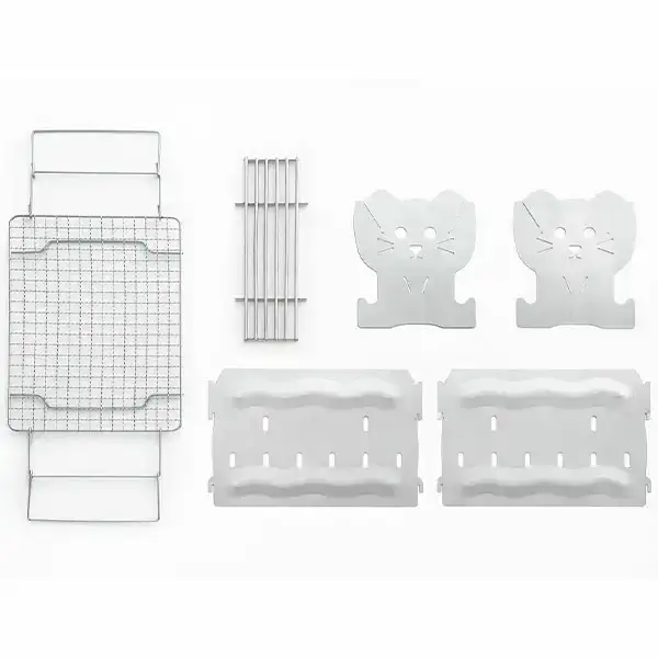 猫型ミニコンロ キャンプ 焚き火 アウトドア