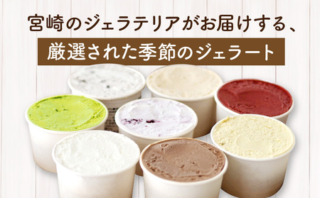 季節のおすすめ ジェラート 8種 セット 120ml×8個 8個 8種類 詰め合わせ 食べ比べ ジェラート専門店 リッチミルク ジェラテリア カップ アイス スイーツ デザート 冷凍 菓子 お菓子 おやつ グルメ お取り寄せ ギフト