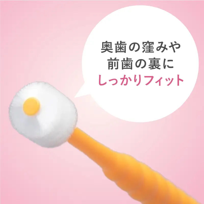 360度毛歯ブラシ「POPOTAN　キッズ」15本セット