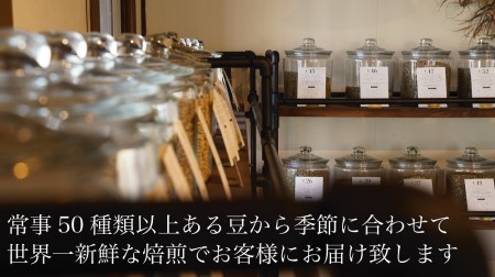 【山の焙煎所】スペシャルティコーヒー160g×2種：豆　中煎り 158-003-豆-中