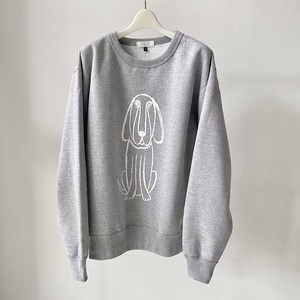DOG SWEATSHIRT【Lサイズ／GRAY】 [h125]