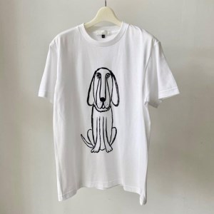 DOG T-SHIRT【XLサイズ／WHITE】 [h125]