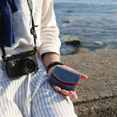 【ちゃんと地球に還る革】クアトロガッツ ミニ財布 小さいふ。ペケーニョ フレンチトースト栃木レザー_装飾品・工芸品 財布 服飾小物 _【1270355】