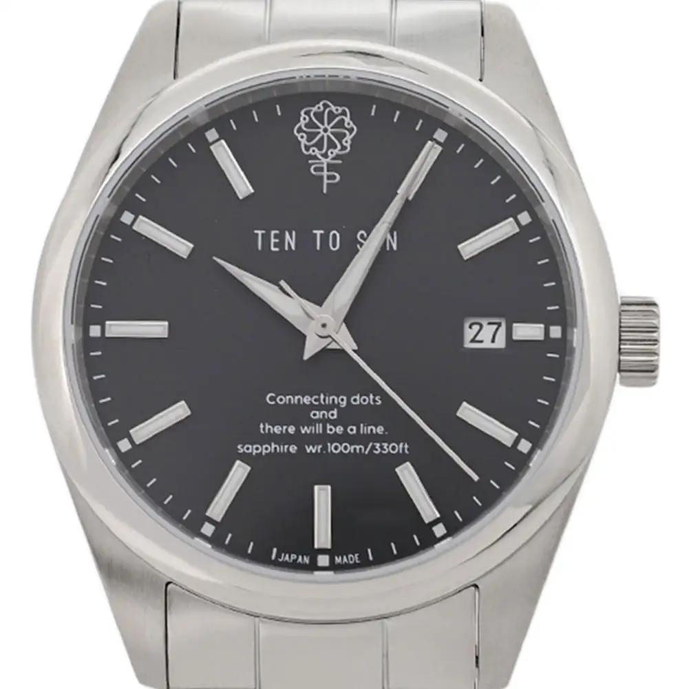 TEN TO SEN 1st STANDARD 日本製 自動巻き ブラック