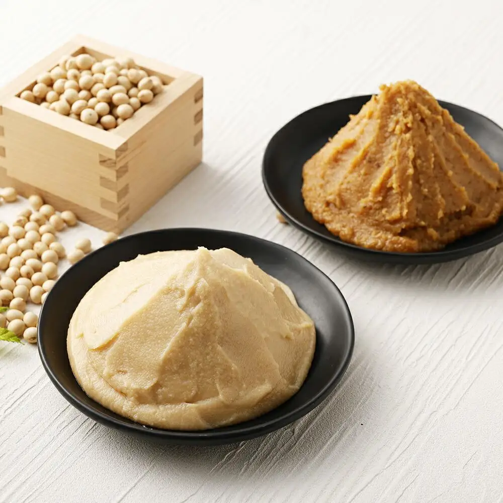 【京都御苑東 しま村】味噌2種セット（白味噌・合わせ）