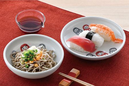 【波佐見焼】天だるま 取り鉢 小鉢 取り皿 小皿 3組セット 食器 皿 【陶豊】 [OE13] 波佐見焼
