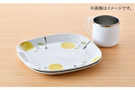 【波佐見焼】モコア スクエア プレート 2枚セット 食器 皿 【陶豊】 [OE16] 波佐見焼
