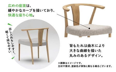カリモク椅子①なおや カリモク家具（KARIMOKU FURNITURE） カリモク 肘付食堂椅子 アーム