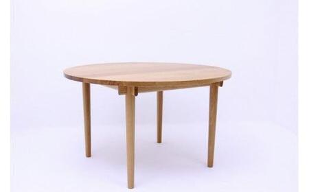 キャップ丸テーブル1200 OAKダイニングテーブル 丸型 飛騨の家具 飛騨家具 木馬舎 AY016