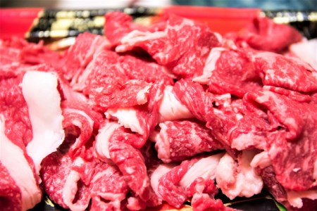 博多和牛 A4以上 切り落とし 500g×2P [MEAT PLUS 福岡県 筑紫野市 21761004]