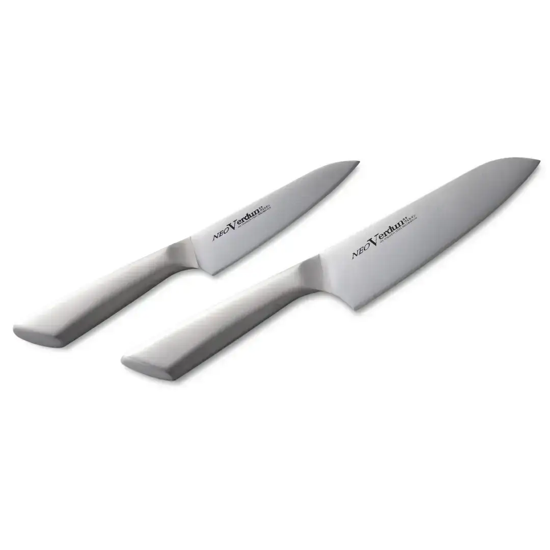 包丁 2本セット ネオヴェルダン 三徳包丁 ペティナイフ ステンレス 調理器具 キッチン用品