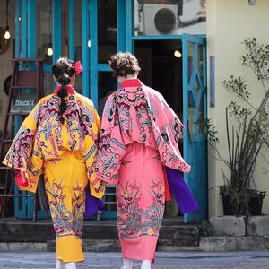 【Oguri Kimono Salon】琉装プチ体験プラン１名様（店内撮影可）