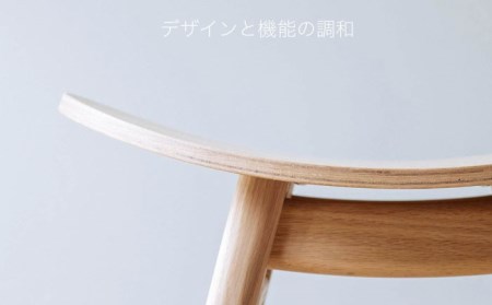 nomade  stool  〈 Oak × Plywood / natural 〉 糸島市 / nomade design [AIF001]