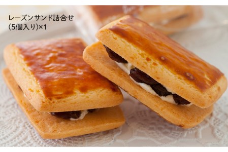 【 つまんでご 卵 】糸島 ロールケーキ  &  レーズンサンド  5個 詰合せ《糸島》【緑の農園】卵 たまご 菓子 焼き菓子 ケーキ [AGA002]