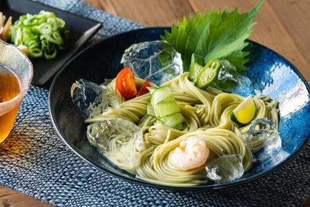 【石井製麺所】しょうどしま長命草そうめん　36束