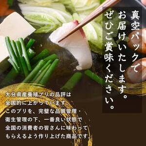 養殖 ブリフィーレ (1.5kg前後・半身1枚) 大分県産 国産 ブリ ぶりフィーレ 鰤フィレ 養殖ブリ 新鮮 刺身 しゃぶしゃぶ 照り焼き 鰤かま 冷蔵 大分県 佐伯市 【AL94】【さいきりーふ】