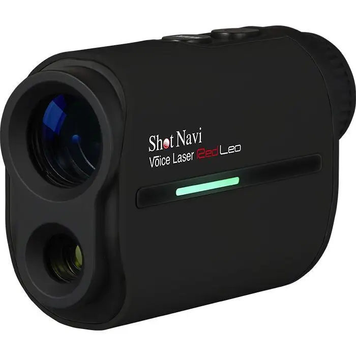 ショットナビ ボイスレーザーレッドレオ ブラック （Shot Navi Voice Laser Red Leo） ゴルフ 距離計