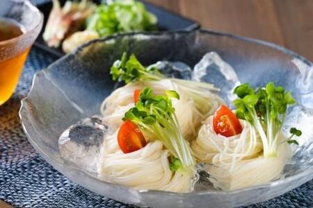 【石井製麺所】手延べ素麺　太麺・細麺セット　各36束（計72束）