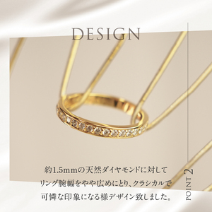 Pt900 0.26ctUP 天然ダイヤモンド　ハーフエタニティリング リング ダイヤモンド 指輪 アクセサリー Pt900 0.26ctUP 天然ダイヤモンド ハーフエタニティリング 鑑別書付 保証書付 ジュエリーケース付 プレゼント [h170]