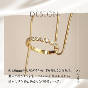 Pt900 0.44ctUP 天然ダイヤモンド　ハーフエタニティリング リング ダイヤモンド 指輪 アクセサリー Pt900 0.44ctUP 天然ダイヤモンド ハーフエタニティリング 鑑別書付 保証書付 ジュエリーケース付 プレゼント  [h170]